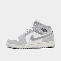 Big Kids' Air Jordan Retro 1 Mid SE Casual Shoes