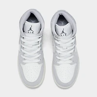 Big Kids' Air Jordan Retro 1 Mid SE Casual Shoes