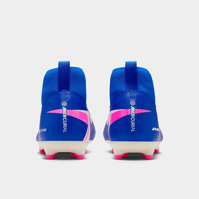Big Kids' Nike Jr. Mercurial Superfly 10 Academy Multi-Ground High-Top Soccer Cleats