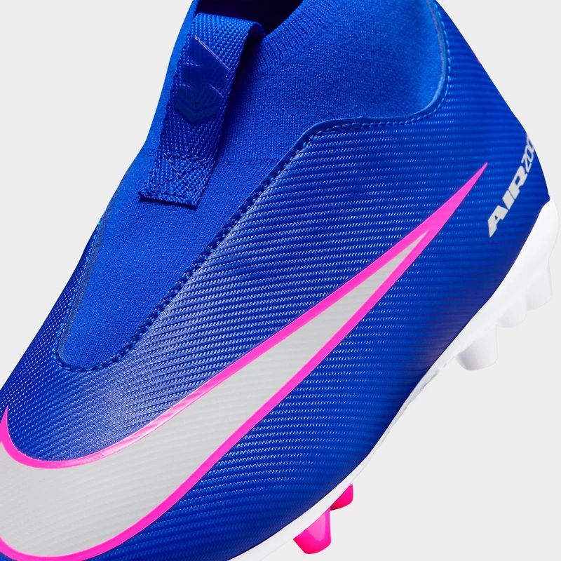 Big Kids' Nike Jr. Mercurial Superfly 10 Academy Artificial Grass High-Top Soccer Cleats