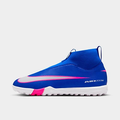 Big Kids' Nike Jr. Mercurial Superfly 10 Academy Turf High-Top Soccer Cleats