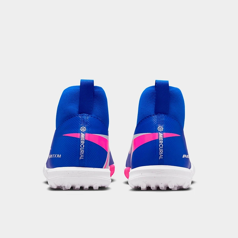 Big Kids' Nike Jr. Mercurial Superfly 10 Academy Turf High-Top Soccer Cleats