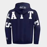 Men's Pro Standard Seattle Seahawks NFL Wingspan Fleece Pullover Hoodie