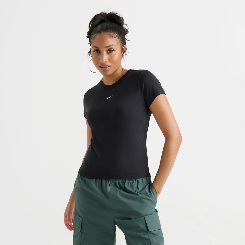 Women's Nike Sportswear Chill Knit Mod Crop T-Shirt