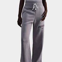 Women's Nike Sportswear Phoenix Fleece High-Waisted Wide-Leg Logo Pants