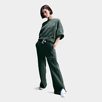 Women's Nike Sportswear Phoenix Fleece High-Waisted Wide-Leg Logo Pants