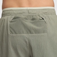 Men's Nike Stride Running Division Dri-FIT Seersucker 5" Brief-Lined Shorts