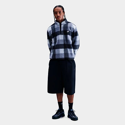 Men's Nike Club Winterized Fleece Half-Zip Top