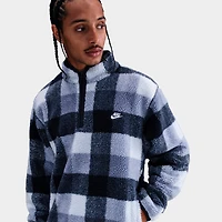 Men's Nike Club Winterized Fleece Half-Zip Top