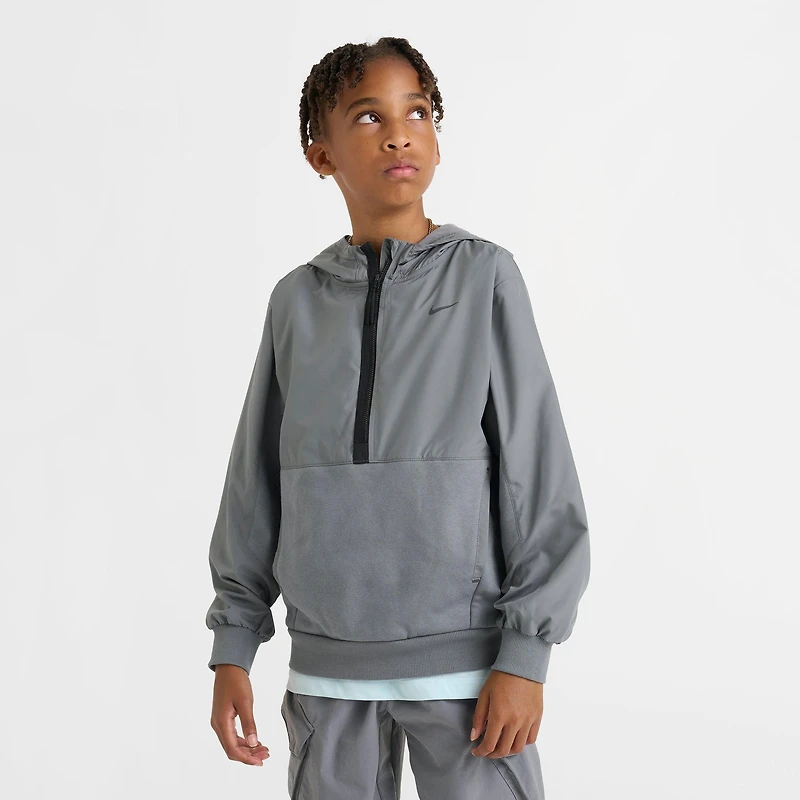 Big Kids' Nike Sportswear City Utility EasyOn Half-Zip Hoodie