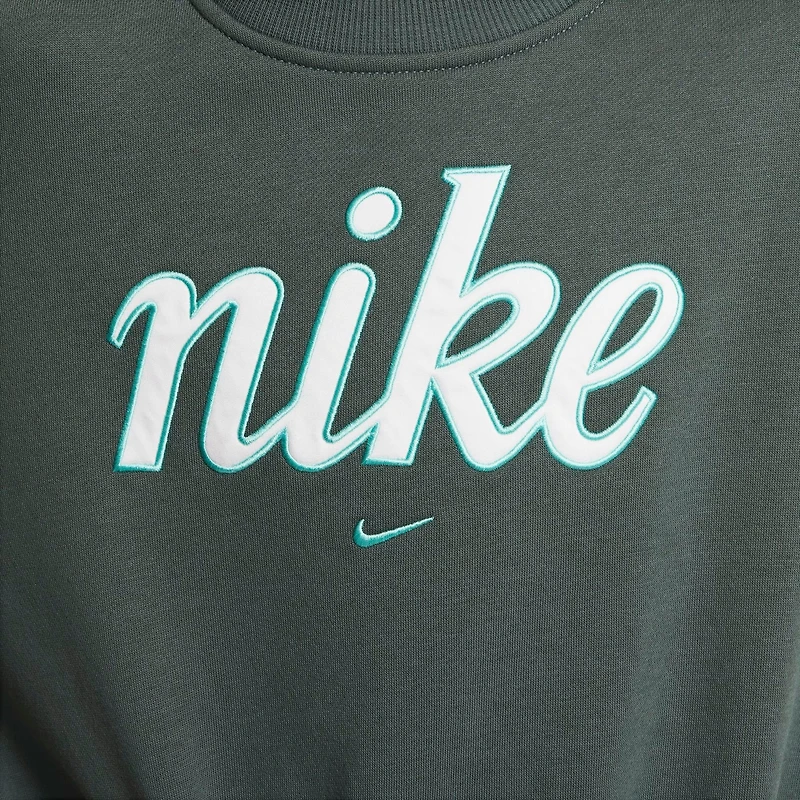 Girls' Big Kids' Nike Sportswear Club Fleece Boxy Crewneck Sweatshirt