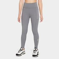 Girls' Big Kids' Nike One High-Waisted Dri-FIT Pocket Leggings