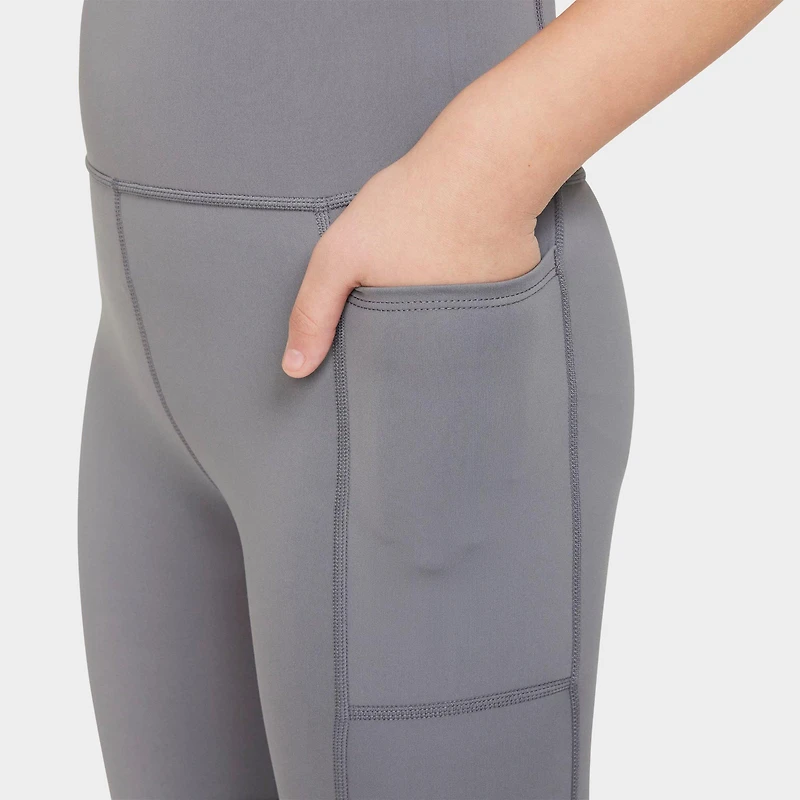 Girls' Big Kids' Nike One High-Waisted Dri-FIT Pocket Leggings