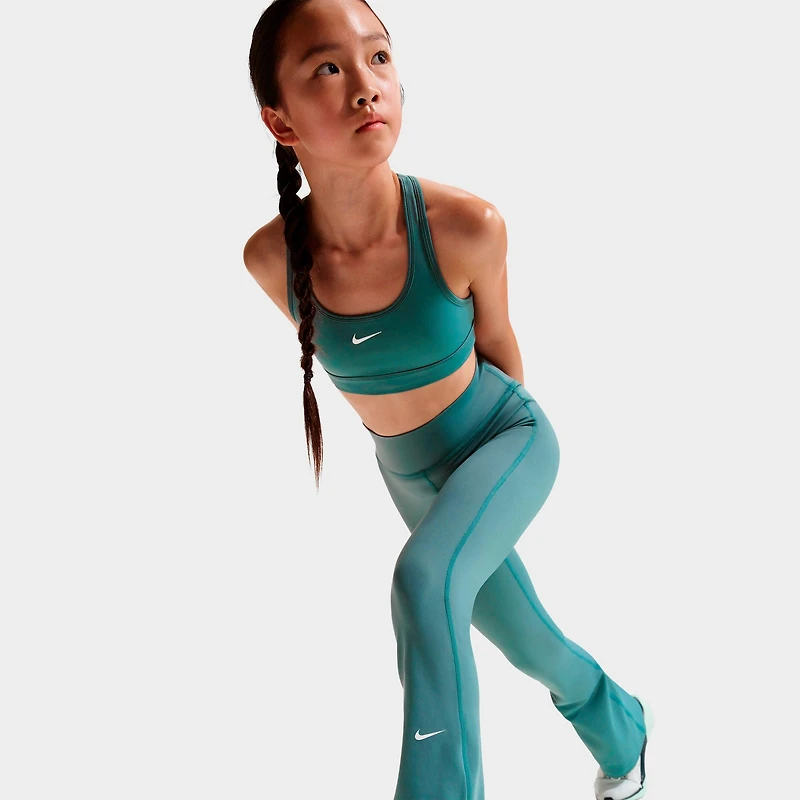 Girls' Big Kids' Nike Dri-FIT Flared Leggings