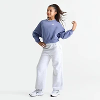 Girls' Big Kids' Nike Sportswear Club Fleece Boxy Crewneck Sweatshirt