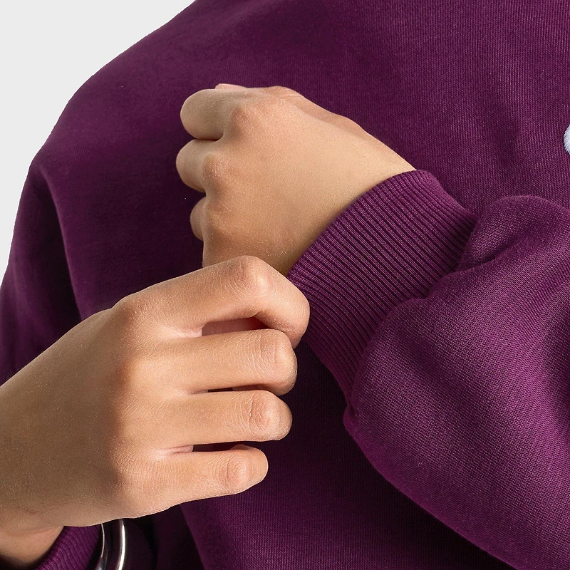 Girls' Big Kids' Nike Sportswear Club Fleece Boxy Crewneck Sweatshirt