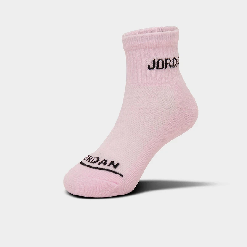 Girls' Jordan Cushioned Ankle Socks (6-Pack)