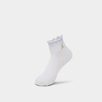 Girls' Jordan Lettuce Edge Ankle Socks (6-Pack)