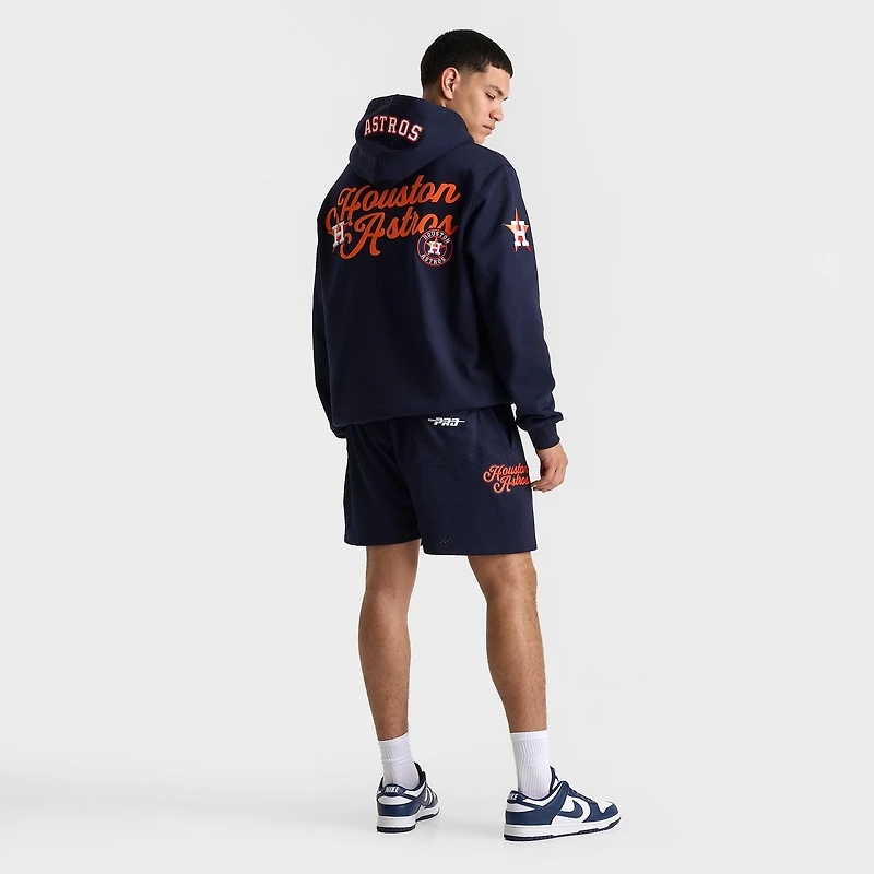 Men's Pro Standard Houston Astros MLB Souvenir Fleece Pullover Hoodie