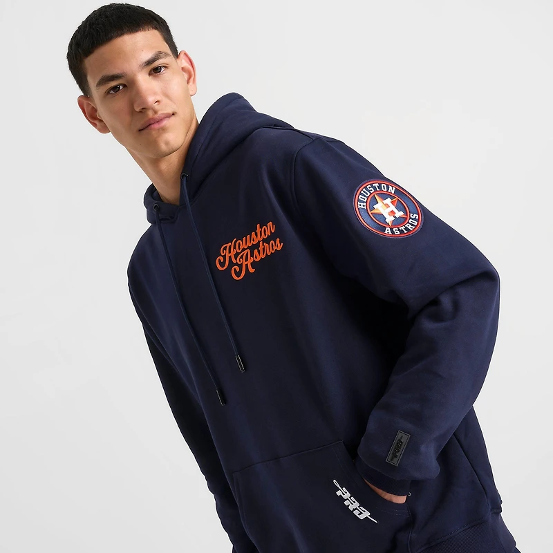 Men's Pro Standard Houston Astros MLB Souvenir Fleece Pullover Hoodie