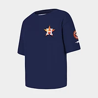 Girls' Big Kids' Pro Standard Houston Astros MLB Classic Boxy T-Shirt