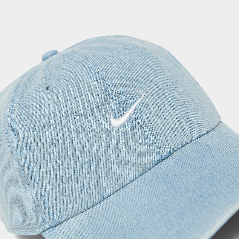Nike Club Unstructured Denim Strapback Hat