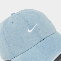 Nike Club Unstructured Denim Strapback Hat