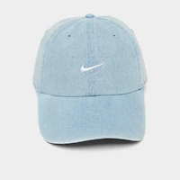 Nike Club Unstructured Denim Strapback Hat