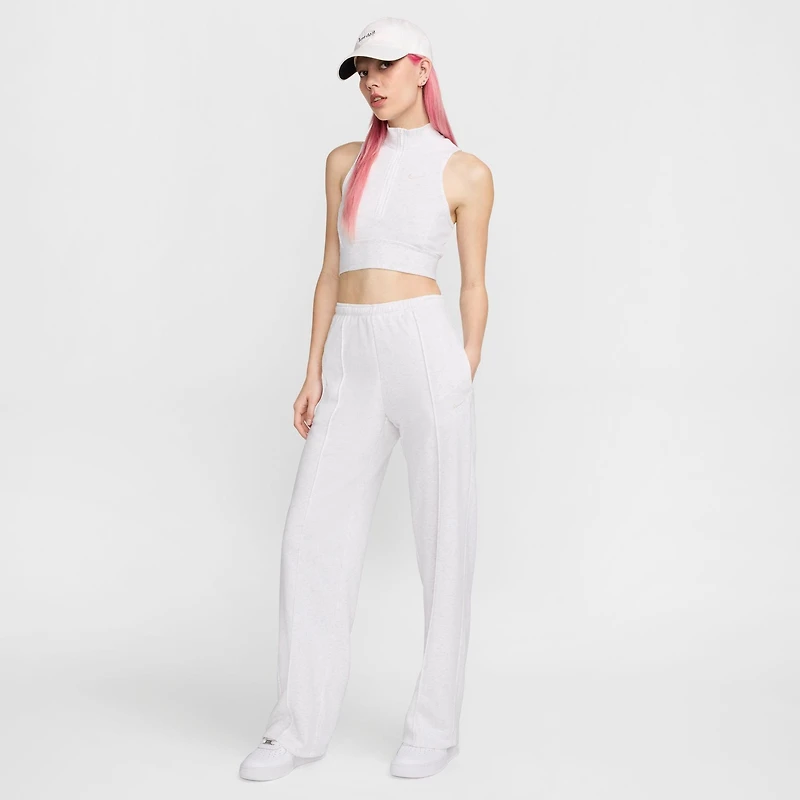 Women's Nike Sportswear Chill Mid-Rise French Terry Open-Hem Sweatpants