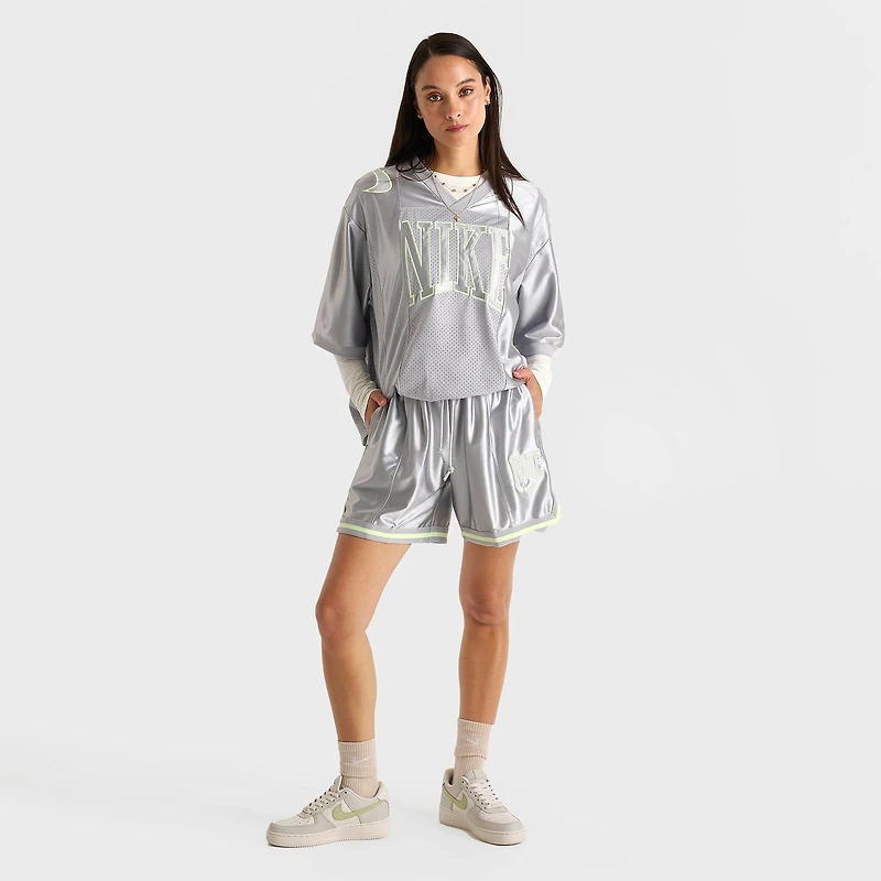 Women's Nike Sportswear Loose Mid-Rise Satin Shorts