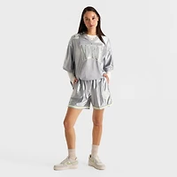 Women's Nike Sportswear Loose Mid-Rise Satin Shorts