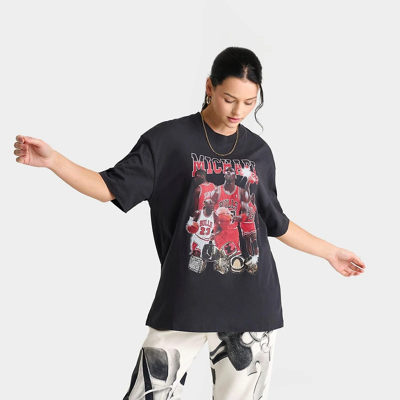 Women's Jordan Mixtape Oversized Graphic T-Shirt
