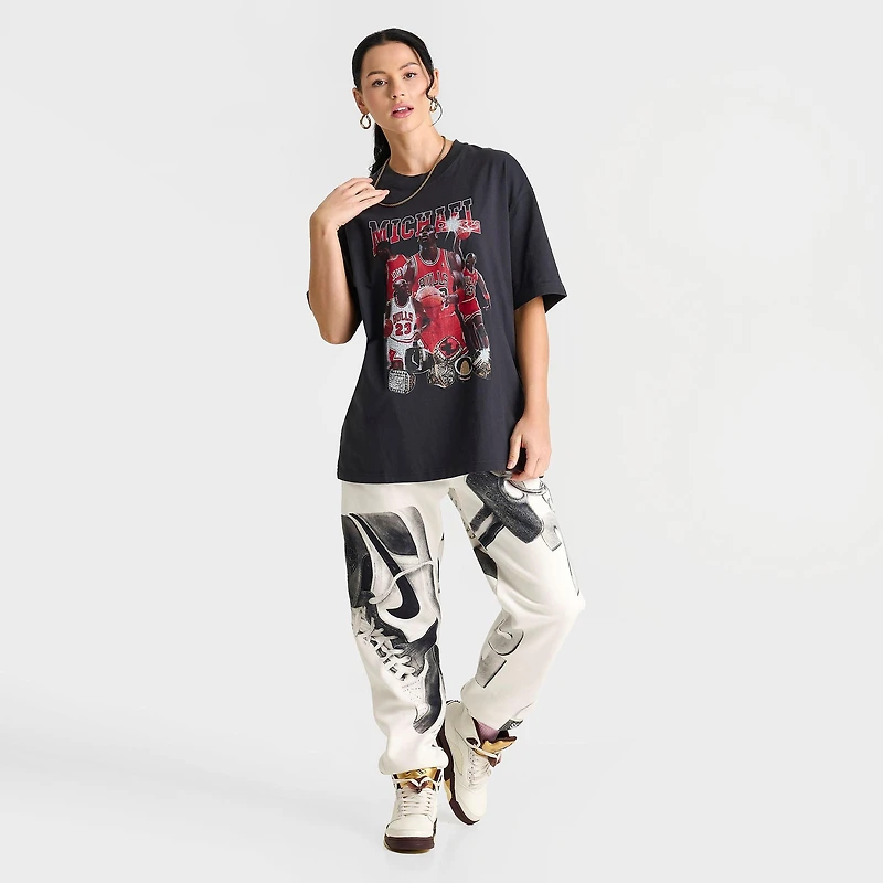 Women's Jordan Mixtape Oversized Graphic T-Shirt