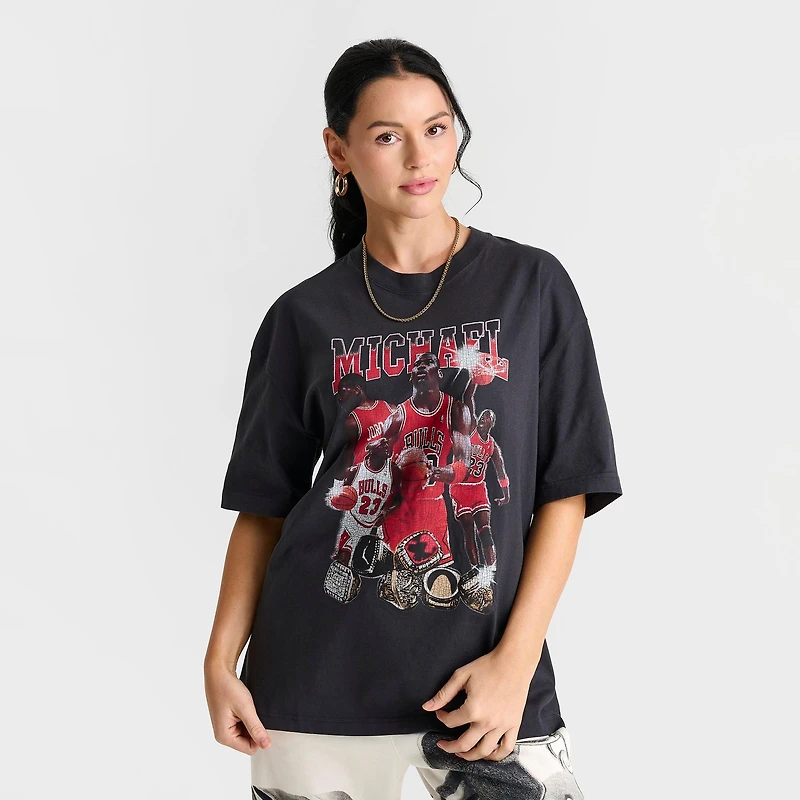 Women's Jordan Mixtape Oversized Graphic T-Shirt