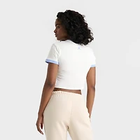 Women's Jordan Cropped Varsity Graphic Slim T-Shirt