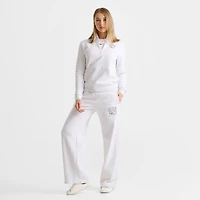 Women's Nike Sportswear Club Fleece Mid-Rise Wide-Leg Graphic Pants