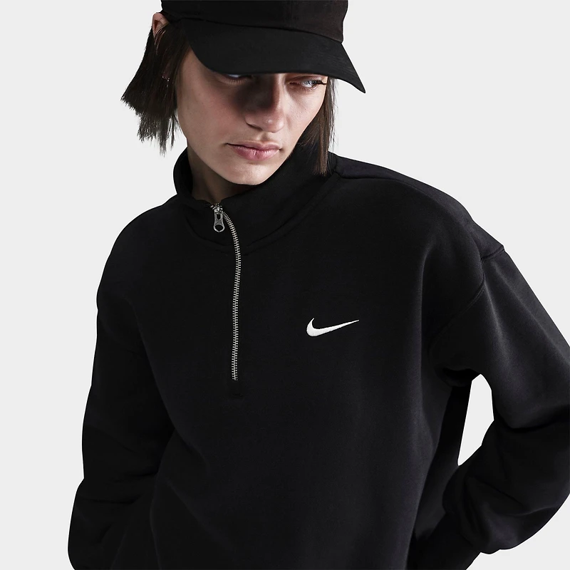 Women's Nike Sportswear Phoenix Fleece Oversized Quarter-Zip Sweatshirt