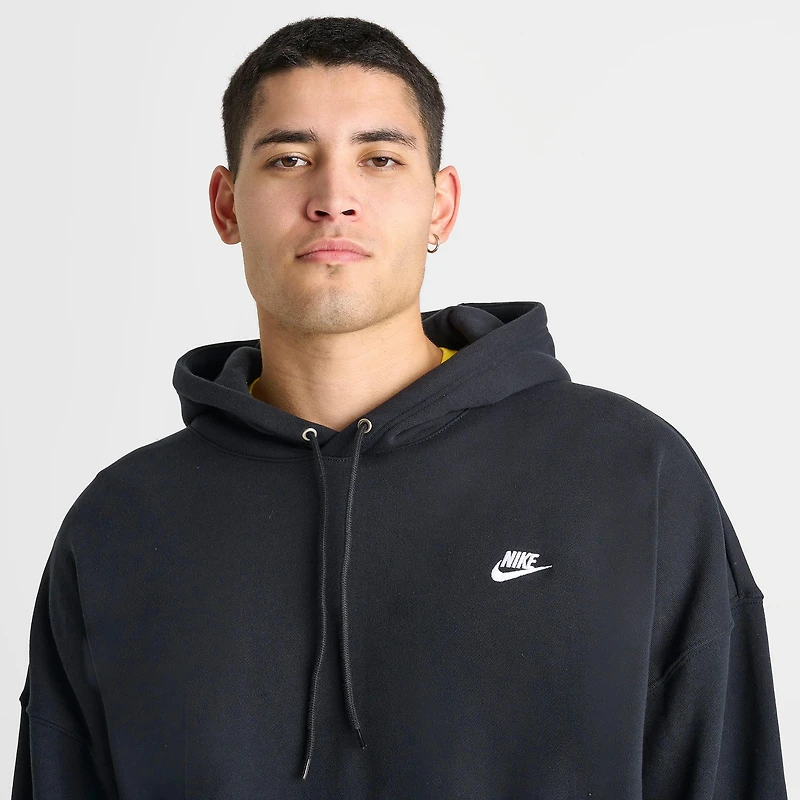 Men's Nike Club Fleece Oversized French Terry Pullover Hoodie