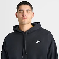 Men's Nike Club Fleece Oversized French Terry Pullover Hoodie