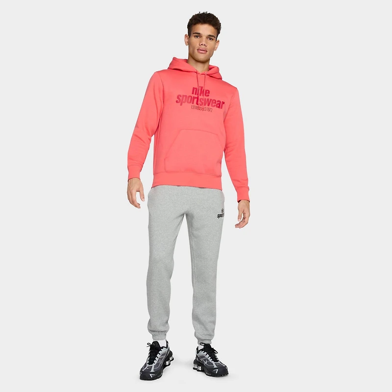 Men's Nike Sportswear Club Fleece Retro Pullover Hoodie