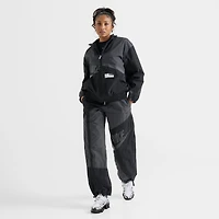 Womens Nike Sportswear Street Mid-Rise Loose Woven Open-Hem Pants