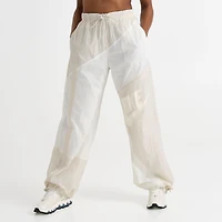 Womens Nike Sportswear Street Mid-Rise Loose Woven Open-Hem Pants