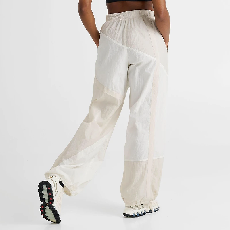 Womens Nike Sportswear Street Mid-Rise Loose Woven Open-Hem Pants