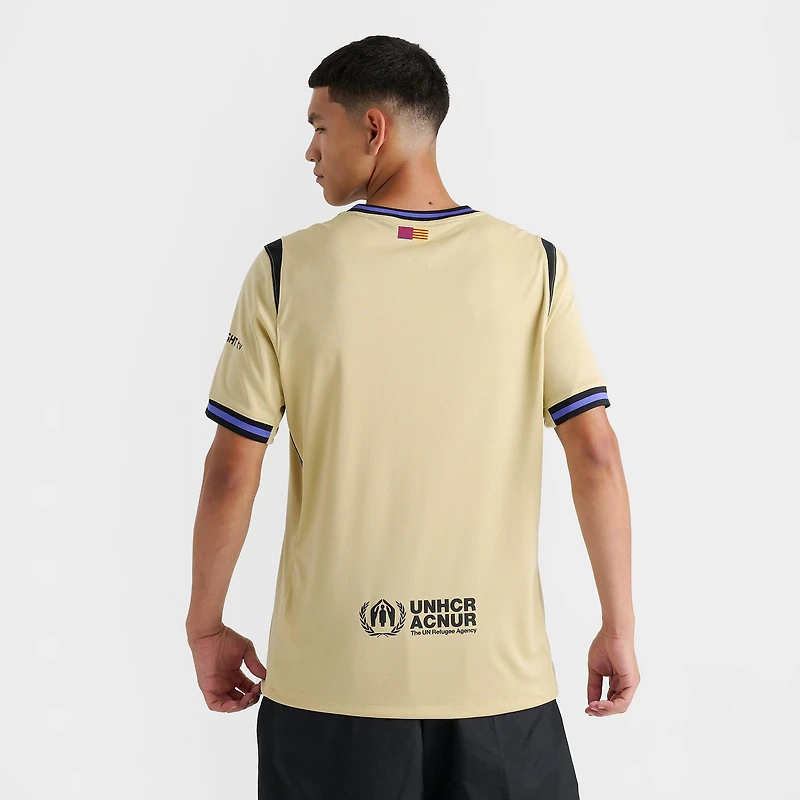 Men's Nike FC Barcelona 2025-26 Stadium Away Kobe Dri-FIT Soccer Jersey