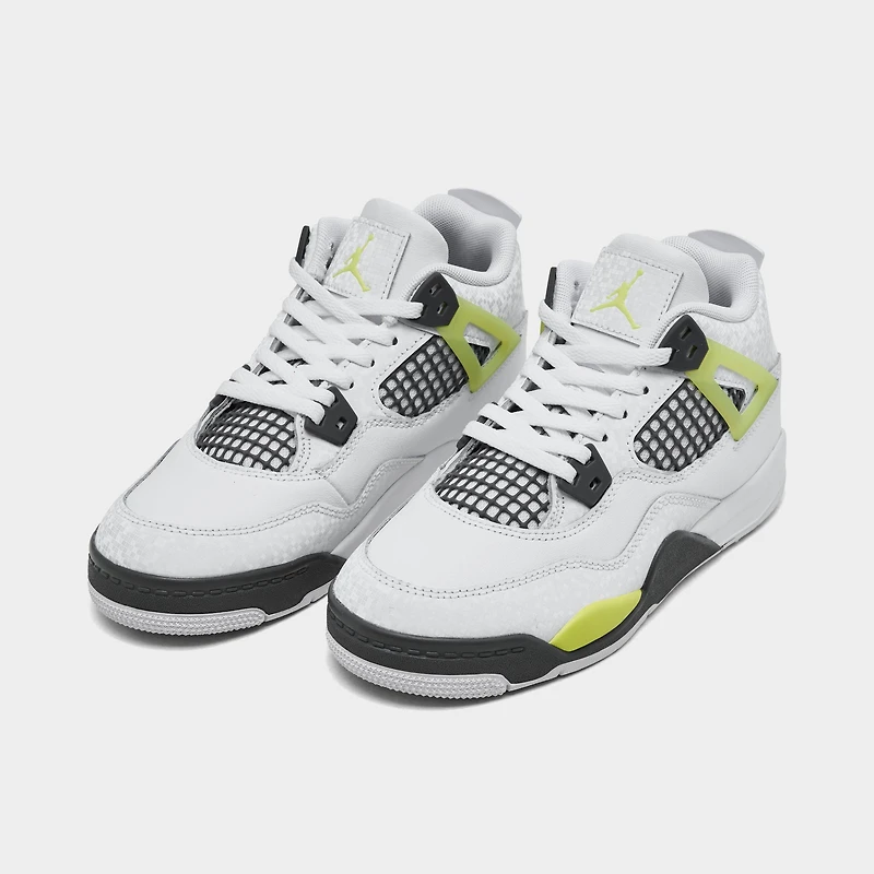 Little Kids’ Air Jordan Retro 4 Basketball Shoes