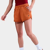Women's NikeCourt Mid-Rise Fleece Tennis Shorts