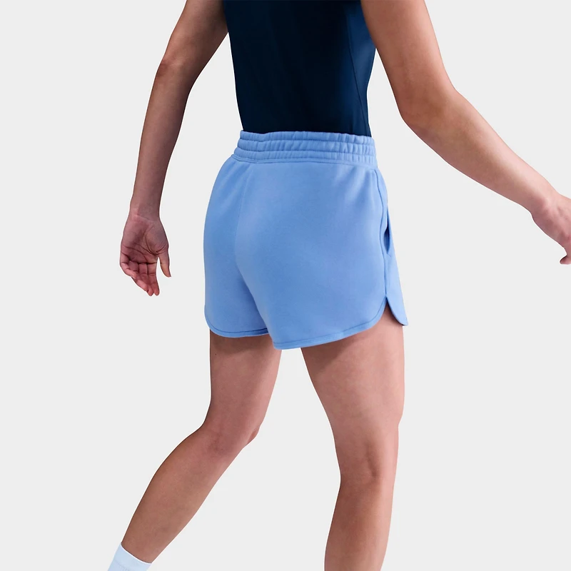 Women's NikeCourt Mid-Rise Fleece Tennis Shorts