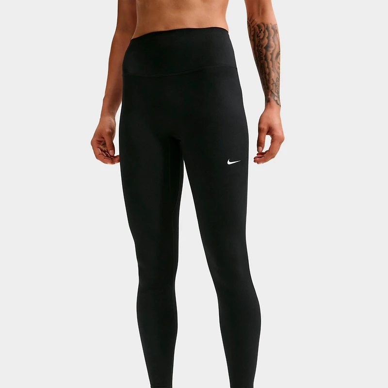 Women's Nike One Seamless Front High-Waisted Full-Length Leggings