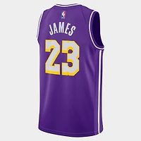 Men's Jordan Los Angeles Lakers NBA Statement Edition Dri-FIT LeBron James Swingman Jersey