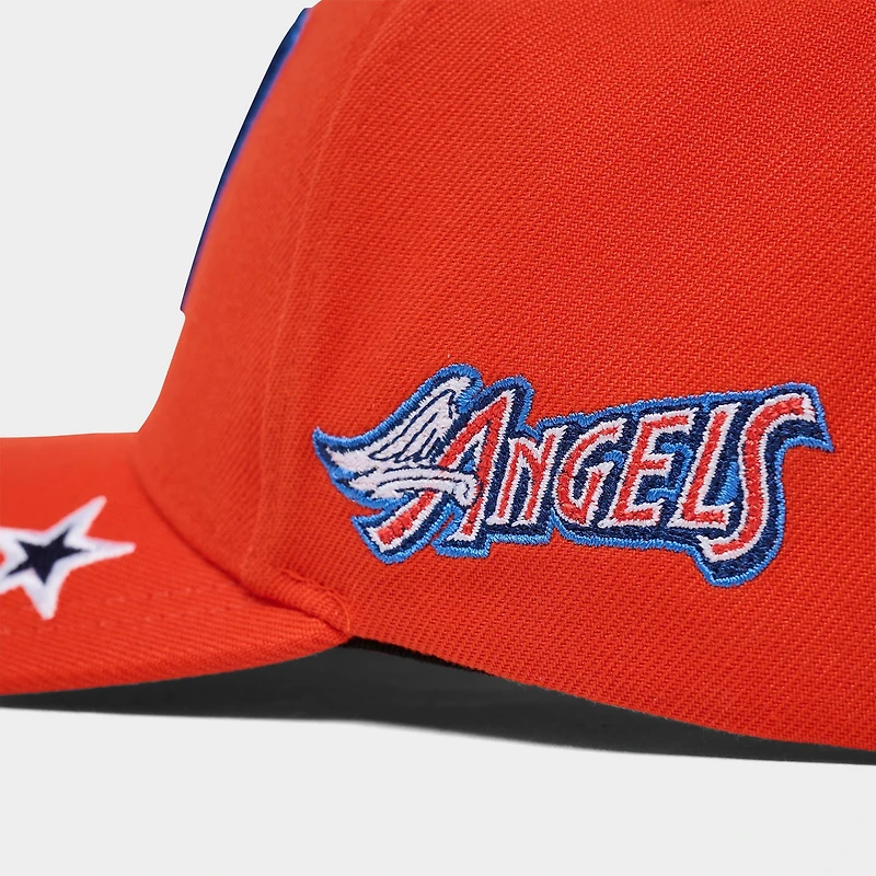Mitchell & Ness Los Angeles Angels MLB Shining Stars Pro Crown Snapback Hat